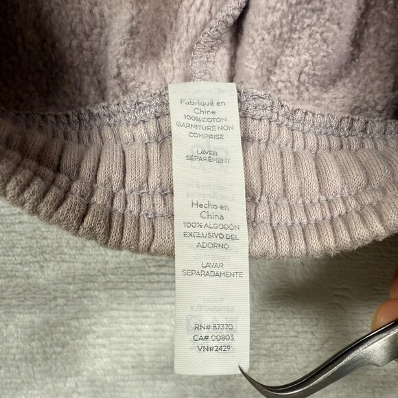 Alo Yoga Sweat Shorts Women Size XS Dusty Pink 3'' Inseam Soft Running Gym - Picture 8 of 16